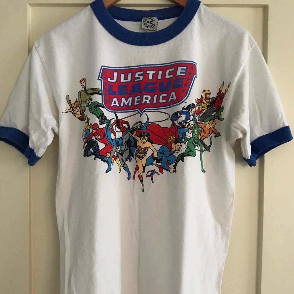 DC Justice League Originals Vintage 90’s T-shirt.
